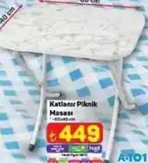 KATLANIR PİKNİK MASASI KATLANIR PİKNİK MASASI